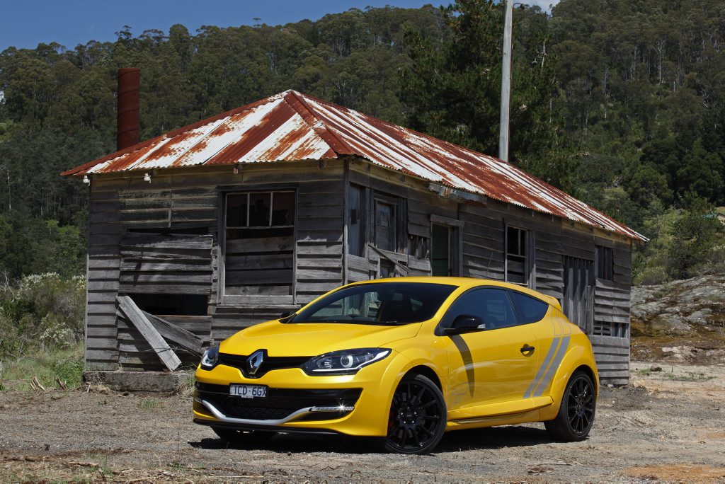 The Renault Megane R.S. 275 Trophy. The Renault Megane R.S. 275 Trophy.